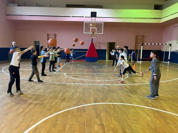 Sumqayıtda  basketbol idman növü üzrə “Sağlam həyat” devizi altında növbəti tədbir keçirilib - FOTO