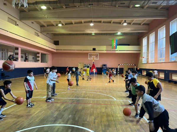 Sumqayıtda  basketbol idman növü üzrə “Sağlam həyat” devizi altında növbəti tədbir keçirilib - FOTO