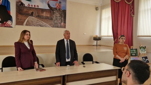 Sumqayıtın bu məktəbində maarifləndirici tədbir keçirilib - FOTO