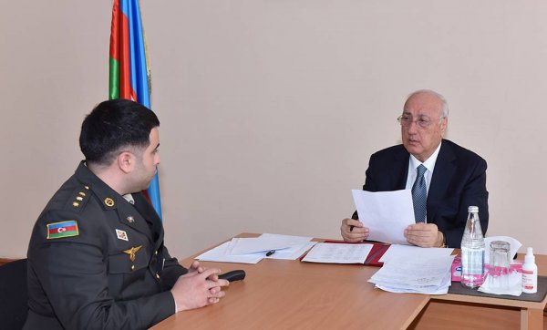 Sumqayıtda icra başçısı növbəti səyyar qəbul-görüş keçirib - FOTO
