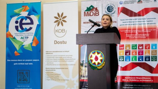 MİDİB təşkilatı “Azərbaycanda sosial sahibkarlığın cari vəziyyəti və perspektivləri” adlı sərgi-konfransı təşkil edib - FOTOLAR