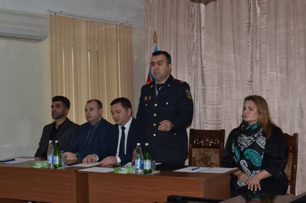 Sumqayıtda “Gəncləri Dini radikalizm – ekstremizm və narkomaniyanın zərərli təsirlərindən qoruyaq“ adlı görüş keçirilib - FOTO