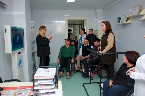 Sumqayıt Reabilitasiya Mərkəzinə infotur təşkil edilib - FOTOLAR