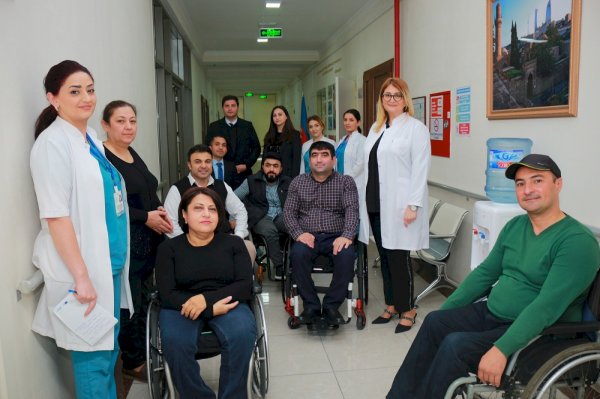 Sumqayıt Reabilitasiya Mərkəzinə infotur təşkil edilib - FOTOLAR