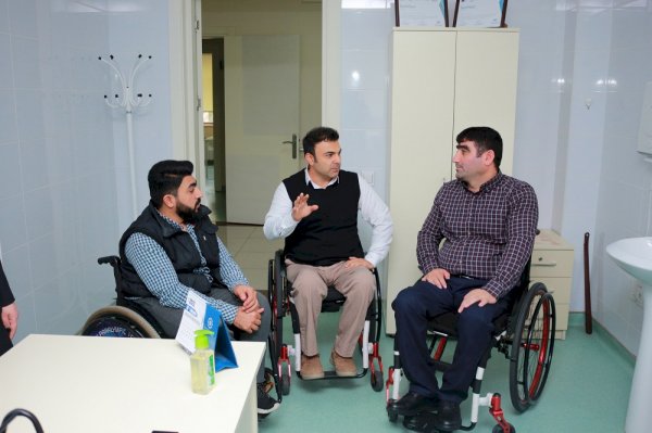 Sumqayıt Reabilitasiya Mərkəzinə infotur təşkil edilib - FOTOLAR