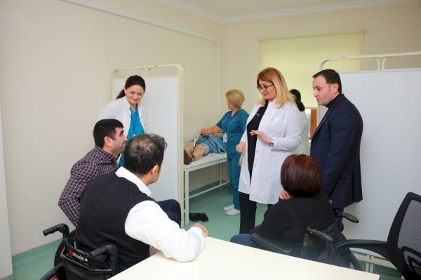 Sumqayıt Reabilitasiya Mərkəzinə infotur təşkil edilib - FOTOLAR