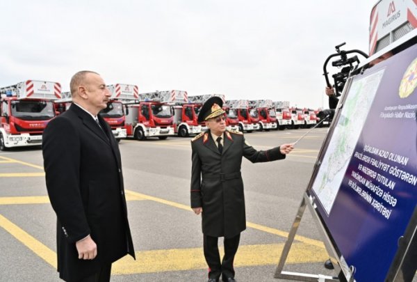 Kəmaləddin Heydərov Prezidentə raport verdi - YENİLƏNİB (FOTOLAR)