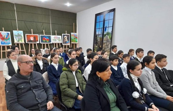 Sumqayıt şəhərinin Tarixi Muzeyində ümummilli lider Heydər Əliyevin anım tədbiri keçirilib -FOTO 