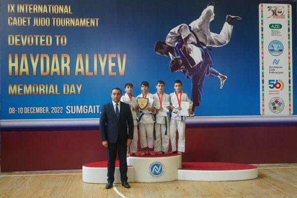 Sumqayıtda keçirilən cüdo üzrə  Beynəlxalq turnirə yekun vurulub - FOTOLAR