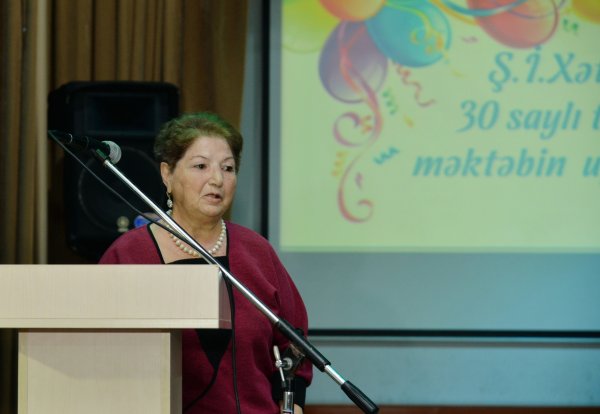 Sumqayıtda 30 nömrəli tam orta məktəbin 40 illik yubileyi qeyd edilib - FOTOLAR