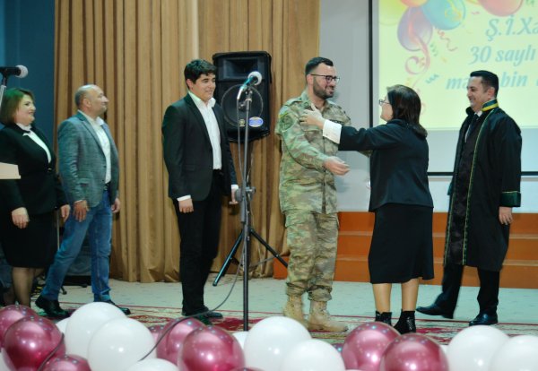 Sumqayıtda 30 nömrəli tam orta məktəbin 40 illik yubileyi qeyd edilib - FOTOLAR