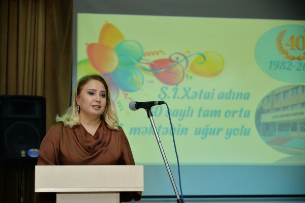 Sumqayıtda 30 nömrəli tam orta məktəbin 40 illik yubileyi qeyd edilib - FOTOLAR