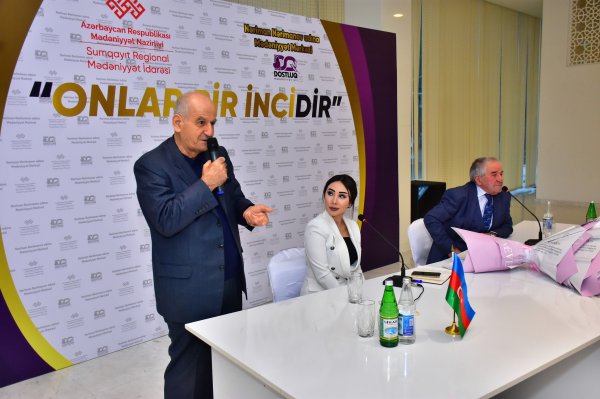 Sumqayıtda "Onlar bir incidir” adlı layihəyə start verilib - FOTO