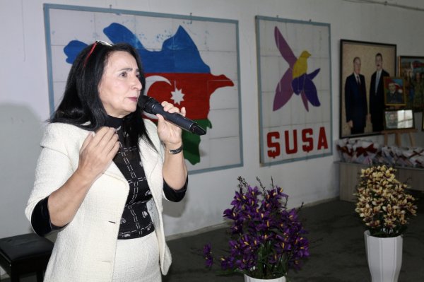 Sumqayıt Dövlət Rəsm Qalereyasında  “Birliyimiz - Həmrəyliyimizdir” adlı sərgi-tədbir keçirilib - FOTO