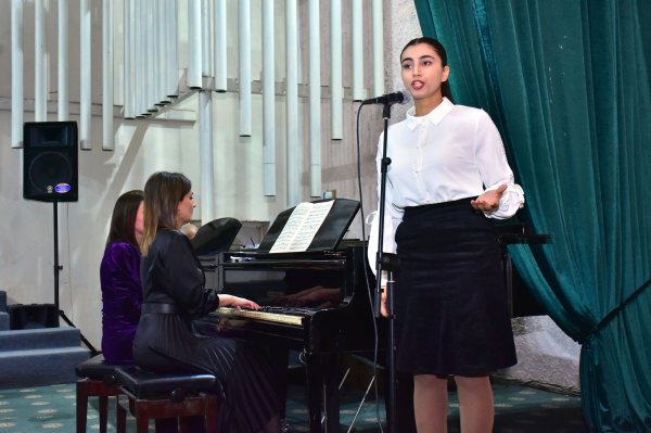 Sumqayıtda Bülbülün 125 illiyinə həsr olunan konsert proqramı təqdim olunub - FOTO
