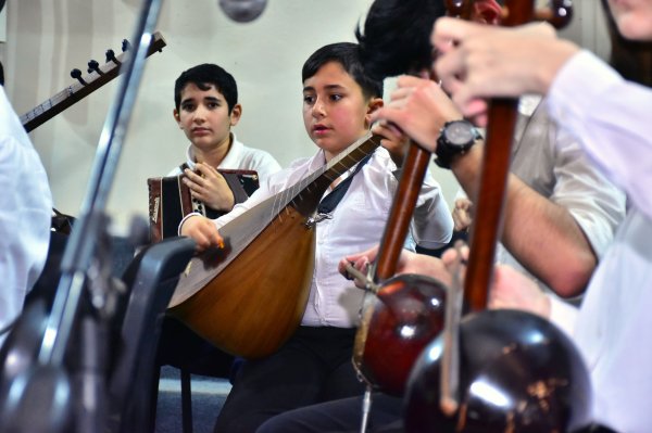 Sumqayıtda Bülbülün 125 illiyinə həsr olunan konsert proqramı təqdim olunub - FOTO