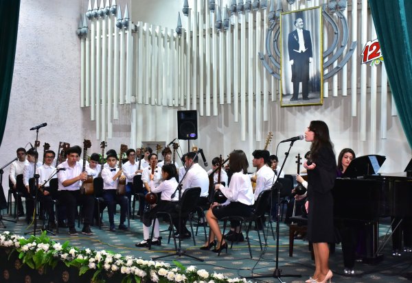 Sumqayıtda Bülbülün 125 illiyinə həsr olunan konsert proqramı təqdim olunub - FOTO