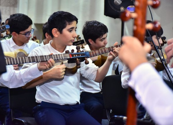 Sumqayıtda Bülbülün 125 illiyinə həsr olunan konsert proqramı təqdim olunub - FOTO
