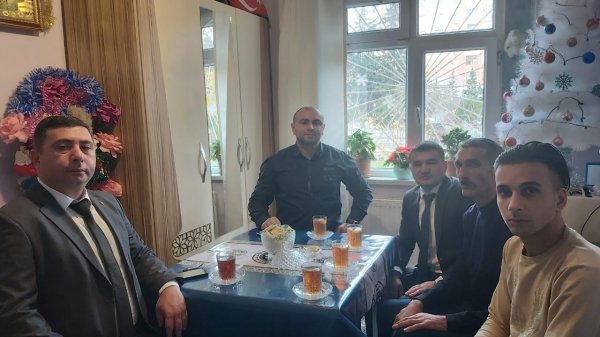 Sumqayıtda şəhid və qazi ailələri ziyarət edilib - FOTO