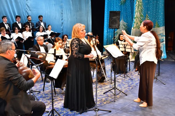 Sumqayıtda “Gücümüz həmrəyliyimizdədir” adlı ilin yekun hesabat konserti keçirilib - FOTOLAR