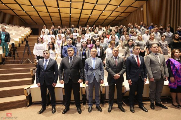 “Yeni klinika”da ümummilli lider Heydər Əliyevin büstünün açılışı oldu – FOTO