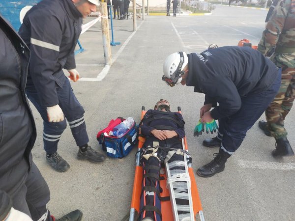 FHN Sumqayıtda taktiki təlim keçirdi - Foto