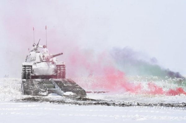Tanklarımız Türkiyədəki təlimlərdə - FOTOLAR