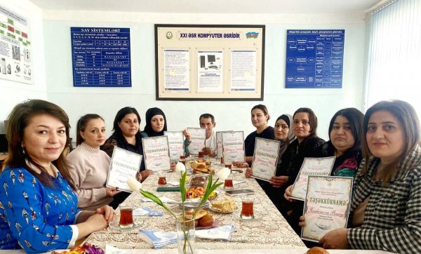 Xidmət Sahələri üzrə Sumqayıt Dövlət Peşə Təhsil Mərkəzi valideynləri təltif etdi - FOTO