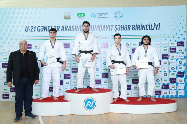 Cüdo üzrə Sumqayıt birinciliyinə yekun vurulub - FOTO