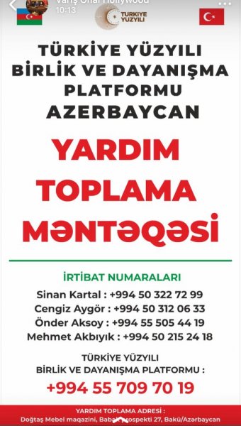 Səlçuk Karakılıç: “Qardaş köməyinə ehtiyacımız var”