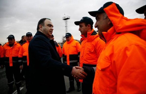 Ermənistanın xilasetmə qrupu Türkiyədə - FOTO
