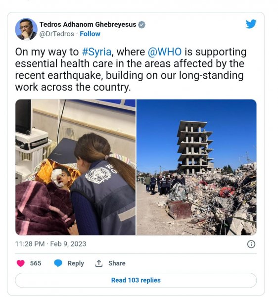 ÜST rəhbəri Qebreyesus Suriyaya yollanıb - FOTO