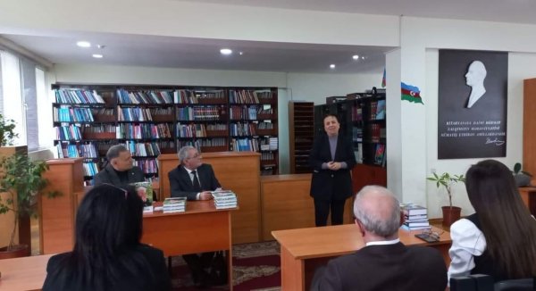 Sumqayıtda “Eyruzun ömür kitabı”nın təqdimatı - FOTO