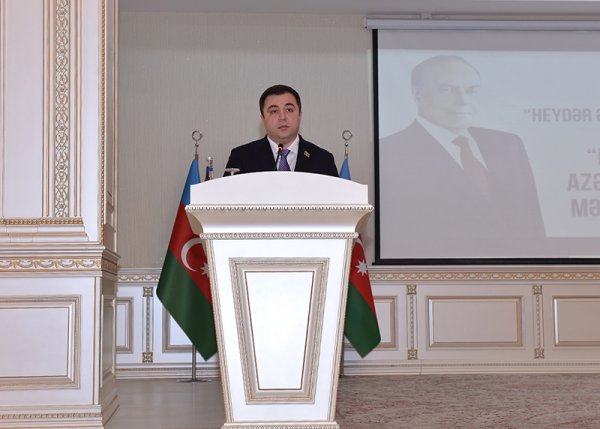 Sumqayıtda “Heydər Əliyev İli” çərçivəsində tədbir keçirilib - FOTOLAR