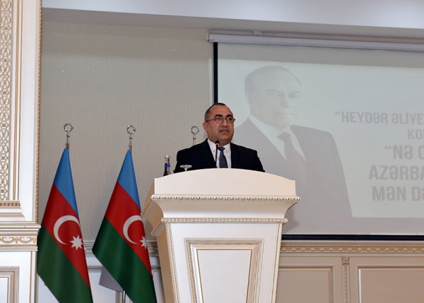 Sumqayıtda “Heydər Əliyev İli” çərçivəsində tədbir keçirilib - FOTOLAR