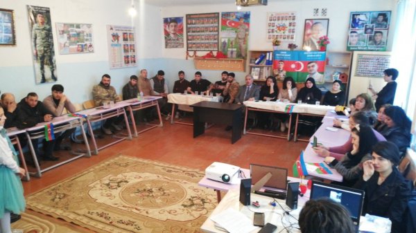 Sumqayıtın bu məktəbində şəhid Nicat Nəbiyevin xatirəsi əbədiləşdirilib - VİDEO (FOTO)