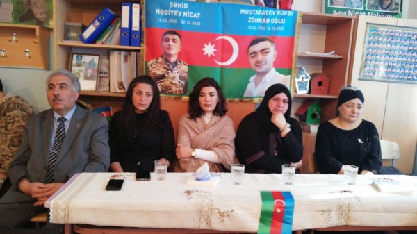 Sumqayıtın bu məktəbində şəhid Nicat Nəbiyevin xatirəsi əbədiləşdirilib - VİDEO (FOTO)