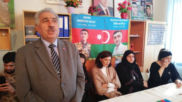 Sumqayıtın bu məktəbində şəhid Nicat Nəbiyevin xatirəsi əbədiləşdirilib - VİDEO (FOTO)