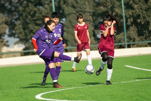 "Sumqayıt”ın qızlar komandası liqanın lideridir -FOTOLAR