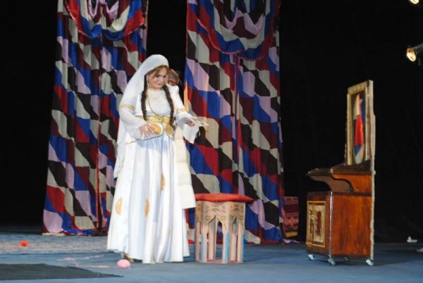 Sumqayıt teatrında 55 il sonra yenidən  "Müsyo Jordan və Dərviş Məstəli Şah" - FOTOLAR