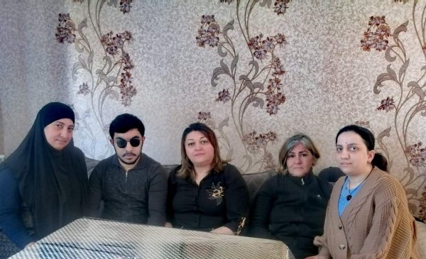 Vətən müharibəsi qazisi ziyarət edildi - FOTO