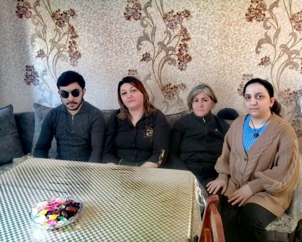 Vətən müharibəsi qazisi ziyarət edildi - FOTO