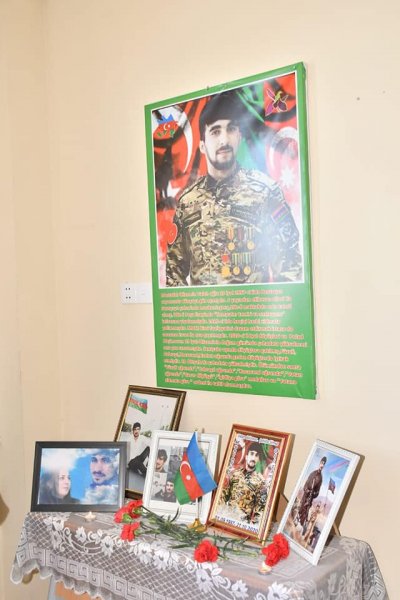 Sumqayıtın bu məktəbində 15 şəhidin adını daşıyan sinif otağının açılışı olub - FOTOLAR