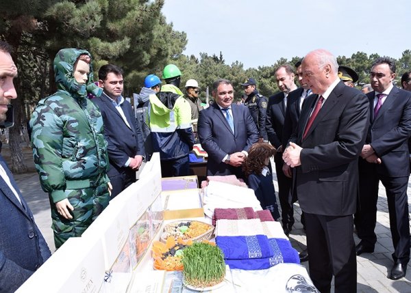 Sumqayıtda Novruz bayramı münasibətilə ümumşəhər tədbiri keçirilib - FOTOLAR