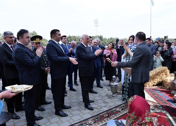 Sumqayıtda Novruz bayramı münasibətilə ümumşəhər tədbiri keçirilib - FOTOLAR