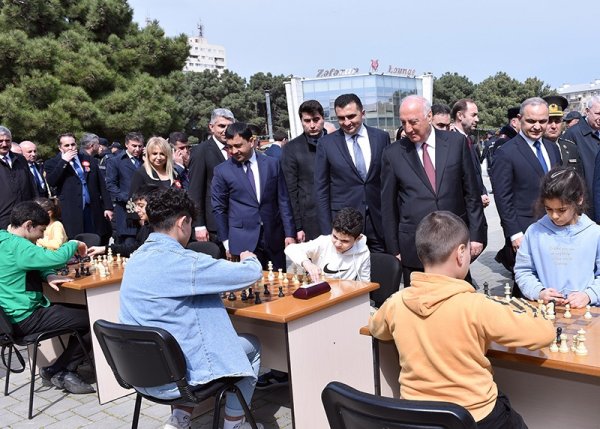 Sumqayıtda Novruz bayramı münasibətilə ümumşəhər tədbiri keçirilib - FOTOLAR