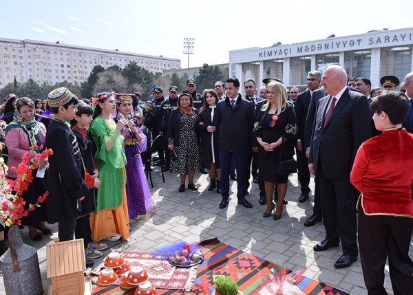 Sumqayıtda Novruz bayramı münasibətilə ümumşəhər tədbiri keçirilib - FOTOLAR