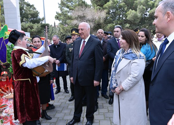Sumqayıtda Novruz bayramı münasibətilə ümumşəhər tədbiri keçirilib - FOTOLAR