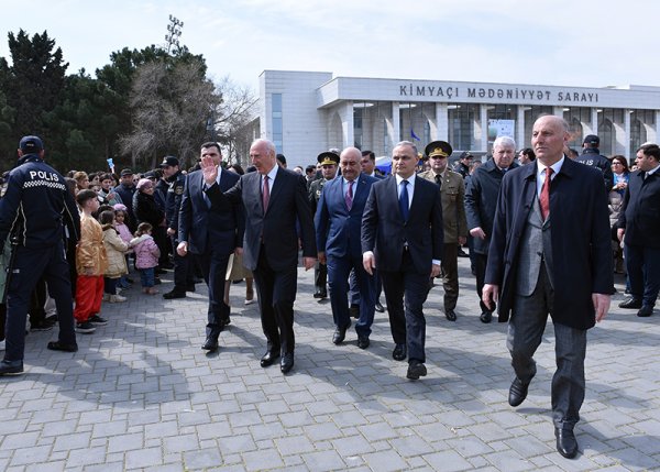 Sumqayıtda Novruz bayramı münasibətilə ümumşəhər tədbiri keçirilib - FOTOLAR