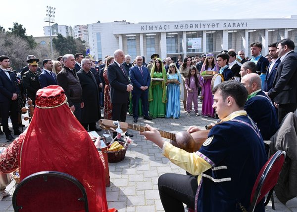 Sumqayıtda Novruz bayramı münasibətilə ümumşəhər tədbiri keçirilib - FOTOLAR